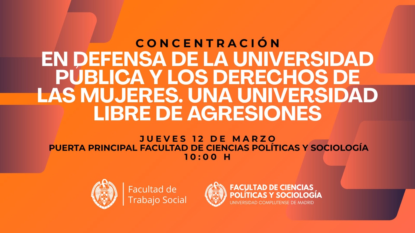 CONVOCATORIA JUEVES 12 DE  MARZO, 10h
